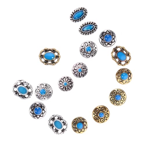 OATIPHO 2 Sets Retro Nagel Zubehör Nageldekor Nagel Edelsteine Nagel Strasssteine Nagel Charms Türkisfarbene Nagel Charms Nagel Für Nagelkunst Nagelkunst Juwelen Und Charms von OATIPHO