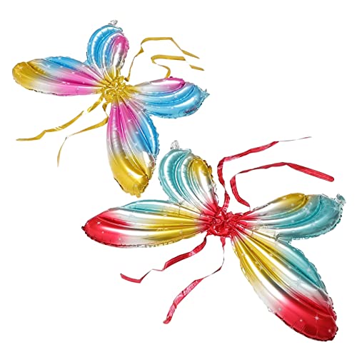 OATIPHO 2 Stücke Schmetterlingsflügel Luftballons Geburtstag Party Dekorationen Folienballon Set für Jungen und Mädchen Engel Fee Flügel Ballon Kit OATIPHO 2 Stücke Schmetterlingsflügel Luftballons Geburtstag Party Dekorationen Folienballon Set für Jungen und Mädchen Engel Fee Flügel Ballon Kit von OATIPHO