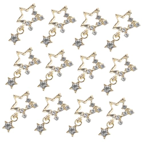 OATIPHO 20 Stück Charms Nail Art Anhänger aus Glitzernde Schmuckstücke für Nägel Diy Nageldesign OATIPHO 20 Stück Charms Nail Art Anhänger aus Glitzernde Schmuckstücke für Nägel Diy Nageldesign von OATIPHO