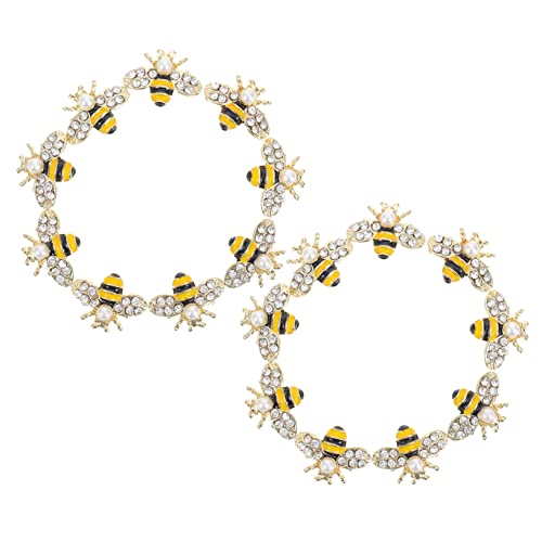 OATIPHO 20Stücke Bienenform Charms Nagelkunst Schmuck Legierung Dekoration für Nagelgestaltung und DIY Projekte Langlebig und Vielseitig Einsetzbar von OATIPHO