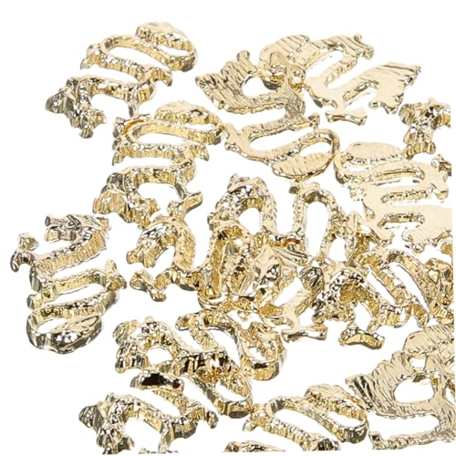 OATIPHO 20Stücke Drachen Charms Aus Gestaltete Nagelkunst Verzierungen Für Maniküre Chinesischer Stil Langlebig Und Leicht Zubehör von OATIPHO