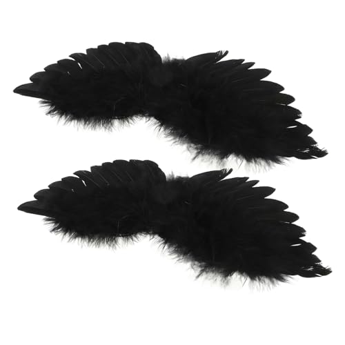 OATIPHO 2 Stücke Stilvolle Requisiten Für Puppe Kleid up Schwarz 32cm X 11cm Handwerk Zubehör von OATIPHO