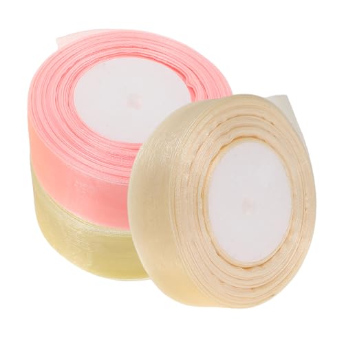 OATIPHO 3 Rollen Transparente Organza Geschenkband Yards für Kuchen Dekoration Geschenkverpackung und Diy Schleifenherstellung für Hochzeiten und Feiertags Crafts OATIPHO 3 Rollen Transparente Organza Geschenkband Yards für Kuchen Dekoration Geschenkverpackung und Diy Schleifenherstellung für Hochzeiten und Feiertags Crafts von OATIPHO