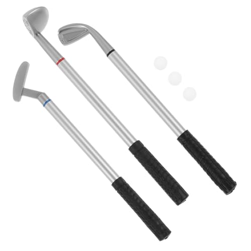 OATIPHO 3 Sätze Golf Kugelschreiber Teiliges Design Schwarzem Blauem und Nachfüllmine für Bürobedarf Kreative für Golfenthusiasten von OATIPHO
