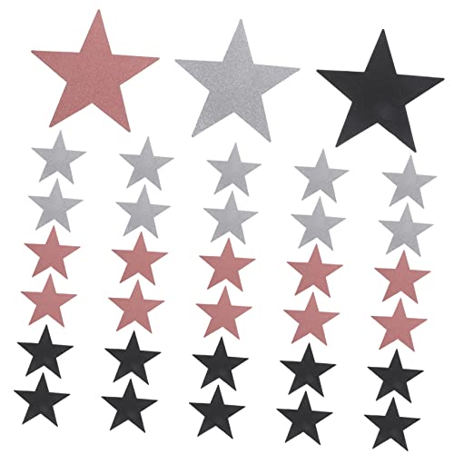 OATIPHO 30St Handscherenschnitt mit fünfzackigem Stern Stern-Pentagramm-Ausschnitt Stern Konfetti Ausschnitt Berühmtheit Papier geschnitten dekoratives Papier Sammelalbum Kind Zubehör von OATIPHO
