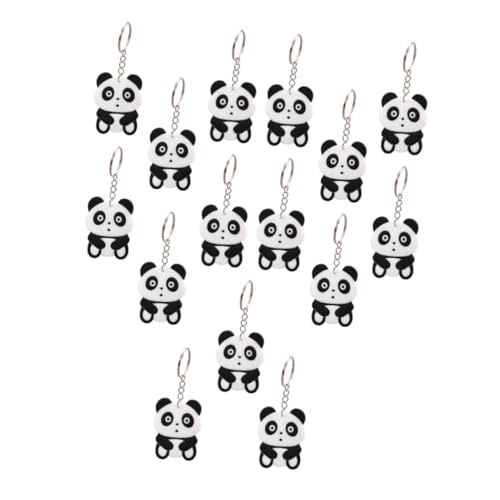 OATIPHO 30St Panda-Schlüsselanhänger Mini-Schlüsselanhänger Car-Bling-Accessoires für Frauen Schlüsselringe Schlüsselbund Tiere Anhänger Schultaschen-Schlüsselanhänger Rucksack Ornament von OATIPHO