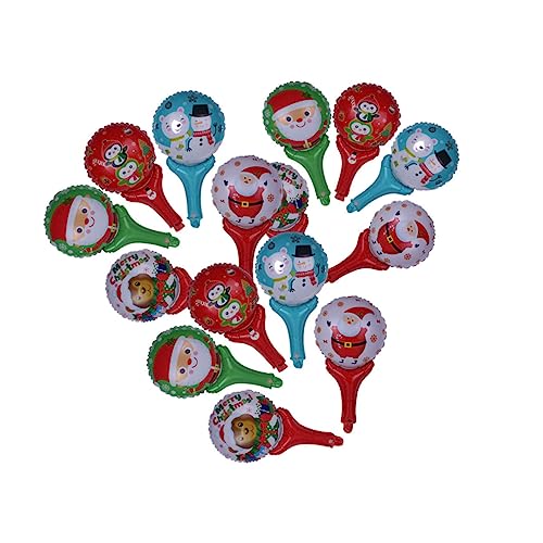 OATIPHO 30st Weihnachts-handheld-stick Weihnachtliche Mylar-ballons Geburtstagsballon Weihnachtsballon Aus Aluminiumfolie Babygeschenke Weihnachten Kind Aluminiumfolienmaterial Süssigkeit von OATIPHO