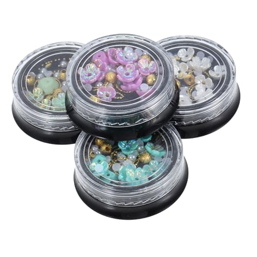 OATIPHO 4 Boxen Diy Nagelkunst Blüten Charms Boxen Nail Art Dekoration mit für Kreative Nageldesigns für Handyhüllen und Bastelprojekte Geeignet OATIPHO 4 Boxen Diy Nagelkunst Blüten Charms Boxen Nail Art Dekoration mit für Kreative Nageldesigns für Handyhüllen und Bastelprojekte Geeignet von OATIPHO