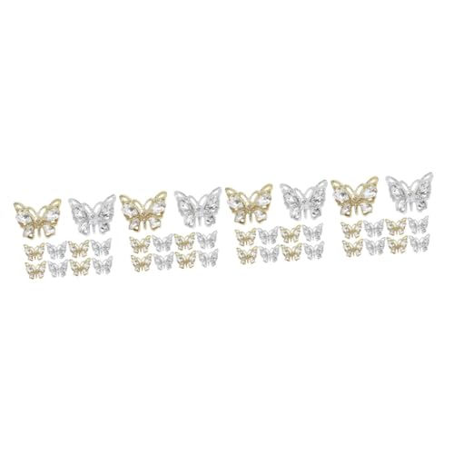 OATIPHO 4 Sätze Bohrer Für Nagelschmuck Schmetterlingsanhänger Nageln Trendy Nagelanhänger Süß Nagelkunstzubehör Nagel Charms Nageldekorationen Für Nagelkunst Reiz Legierung 10 Stück * 4 OATIPHO 4 Sätze Bohrer Für Nagelschmuck Schmetterlingsanhänger Nageln Trendy Nagelanhänger Süß Nagelkunstzubehör Nagel Charms Nageldekorationen Für Nagelkunst Reiz Legierung 10 Stück * 4 von OATIPHO