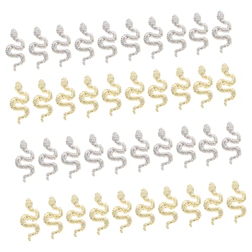 OATIPHO 40Stücke Schlangen Charms Nagelkunst Zubehör für DIY Maniküre Nageldesigns und Besondere Anlässe Einfach zu Verwenden und Robust OATIPHO 40Stücke Schlangen Charms Nagelkunst Zubehör für DIY Maniküre Nageldesigns und Besondere Anlässe Einfach zu Verwenden und Robust von OATIPHO