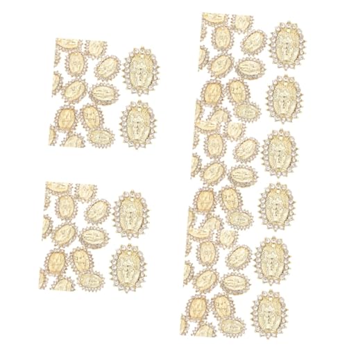 OATIPHO 5 Sätze Schmuck Mit Nageldiamanten Manikürezubehör Nagelspitzen Nagel Strass Zubehör Dekoration Nagelkunst-anhänger Maniküre Reiz Nägel Nagel Charms Legierung Golden 20 Stück * 5 OATIPHO 5 Sätze Schmuck Mit Nageldiamanten Manikürezubehör Nagelspitzen Nagel Strass Zubehör Dekoration Nagelkunst-anhänger Maniküre Reiz Nägel Nagel Charms Legierung Golden 20 Stück * 5 von OATIPHO