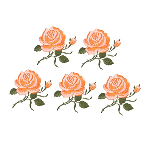 OATIPHO 5 Stk Bestickung Von Kleidung Kleidungsaccessoire Aufnäher Mit Blumenstickerei Aufbügelapplikationen Für Kleidung Applikation Zum Aufbügeln Kleiderflicken Mode Banner Stickgarn OATIPHO 5 Stk Bestickung Von Kleidung Kleidungsaccessoire Aufnäher Mit Blumenstickerei Aufbügelapplikationen Für Kleidung Applikation Zum Aufbügeln Kleiderflicken Mode Banner Stickgarn von OATIPHO