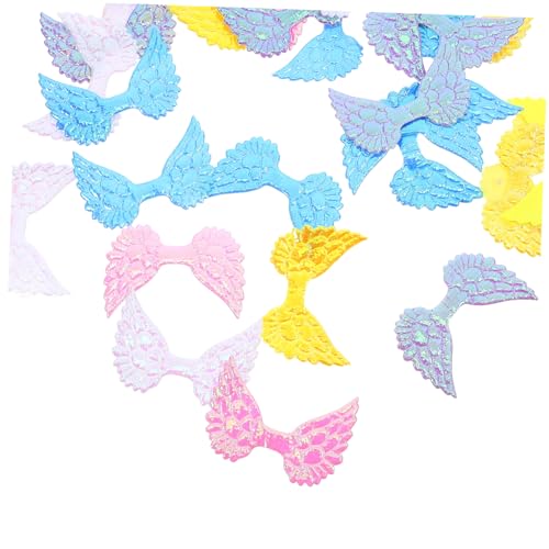 OATIPHO 50 Stück Engelsflügel Aufnäher aus Kunstleder Bunte DIY Kleidung Patches für Jacken Rucksäcke Hüte Kinderfreundliche Nähzubehör für Handwerk und Modeaccessoires OATIPHO 50 Stück Engelsflügel Aufnäher aus Kunstleder Bunte DIY Kleidung Patches für Jacken Rucksäcke Hüte Kinderfreundliche Nähzubehör für Handwerk und Modeaccessoires von OATIPHO