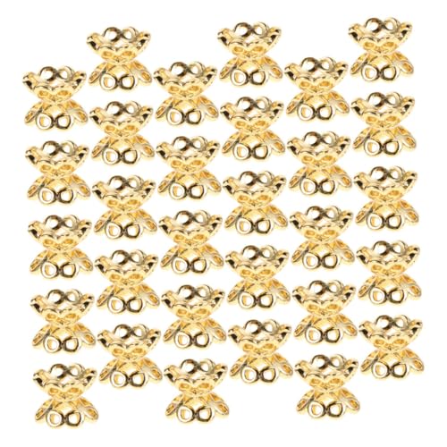 OATIPHO 50 Stück Hohlarmbandzubehör Diy Liefert Endkappen Aus Metallperlen Perlen Zur Schmuckherstellung Abstandsperlen Perlenkappen Für Die Schmuckherstellung Schmuckzubehör Kupfer Golden OATIPHO 50 Stück Hohlarmbandzubehör Diy Liefert Endkappen Aus Metallperlen Perlen Zur Schmuckherstellung Abstandsperlen Perlenkappen Für Die Schmuckherstellung Schmuckzubehör Kupfer Golden von OATIPHO