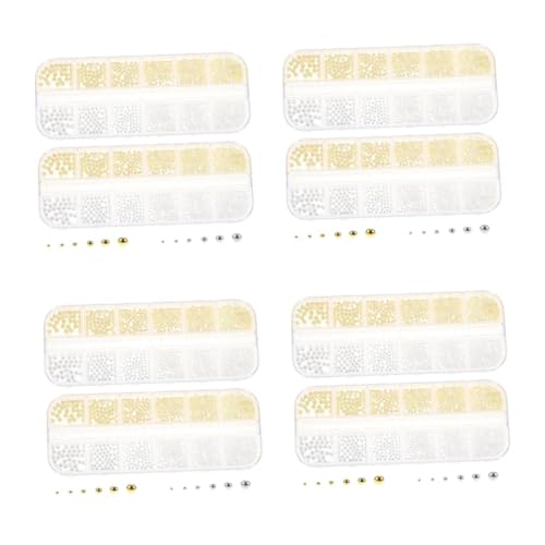 OATIPHO 8 Boxen Fächer Metall Nagelkunst Perlen Gold Silber Micro Caviar Stahlkugeln Verschiedene und Farben DIY Maniküre Schmuckdekoration Kompakt Aufbewahrungsbox für Profis und Zuhause OATIPHO 8 Boxen Fächer Metall Nagelkunst Perlen Gold Silber Micro Caviar Stahlkugeln Verschiedene und Farben DIY Maniküre Schmuckdekoration Kompakt Aufbewahrungsbox für Profis und Zuhause von OATIPHO