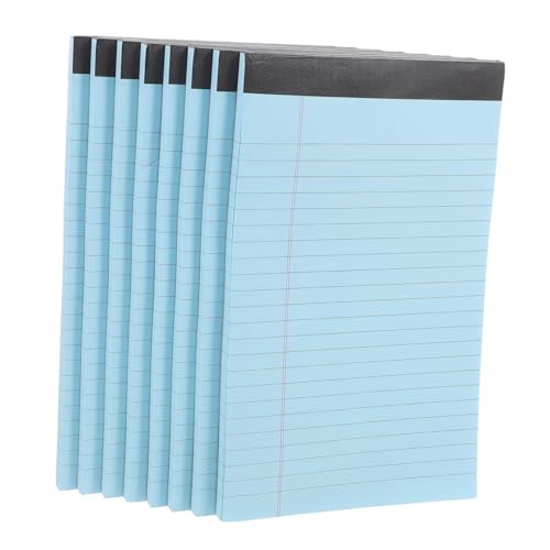 OATIPHO 8 Stück Notizbuch Notizbilder Bürobedarf Papier klebrig Zu gepunktet arbeiten Notizblöcke für die Arbeit Papierblöcke Memo -Pad Business Notebook Schreibtisch-Schreibblock Blau von OATIPHO