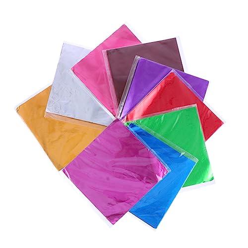 OATIPHO 900 Stück Aluminiumfolien Geschenkpapier Folienverpackungen Für Aluminiumfolienverpackungen Kekstüten Süßigkeitenverpackungen Lebensmittelverpackungen Nougatverpackungen OATIPHO 900 Stück Aluminiumfolien Geschenkpapier Folienverpackungen Für Aluminiumfolienverpackungen Kekstüten Süßigkeitenverpackungen Lebensmittelverpackungen Nougatverpackungen von OATIPHO