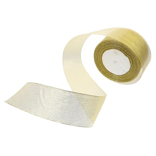 OATIPHO Goldenes Geschenkband Goldschnur Spitzenband Weißes Drahtband Jacquardband Glitzerband Dünn Silberner Glitzerbesatz Funkelnde Bänder Altes Goldband Polyester OATIPHO Goldenes Geschenkband Goldschnur Spitzenband Weißes Drahtband Jacquardband Glitzerband Dünn Silberner Glitzerbesatz Funkelnde Bänder Altes Goldband Polyester von OATIPHO