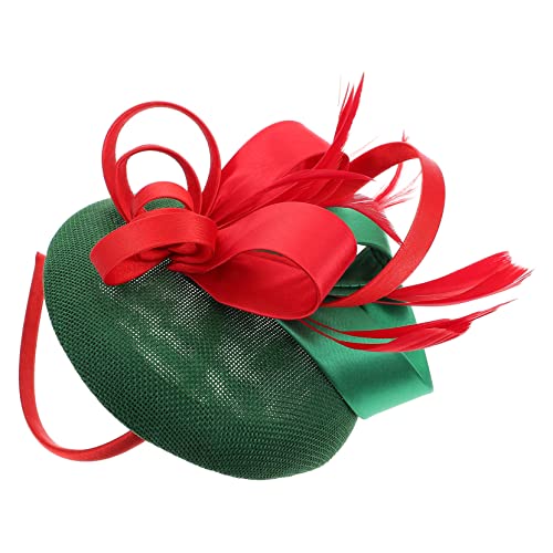 OATIPHO Haarband mit Federn und Netzstoff für Hochzeiten Partys und Besondere Anlässe Hochwertiges Bequemes Headgear für Einen Auffälligen Look von OATIPHO