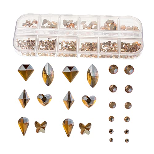 OATIPHO Nail Art Flachrückige Schmucksteine für Kreative Nagelkunst Vielseitig Einsetzbar für Diy Projekte und Accessoires OATIPHO Nail Art Flachrückige Schmucksteine für Kreative Nagelkunst Vielseitig Einsetzbar für Diy Projekte und Accessoires von OATIPHO