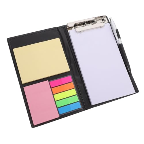 OATIPHO Notizblock Set mit Bunten Seitenmarkierern Rechteckigen Haftstreifen und Klemmbrett Folio Kugelschreiber für Büro und Lehrer Stilvolle und Praktische Organisation OATIPHO Notizblock Set mit Bunten Seitenmarkierern Rechteckigen Haftstreifen und Klemmbrett Folio Kugelschreiber für Büro und Lehrer Stilvolle und Praktische Organisation von OATIPHO