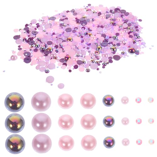 OATIPHO Perlen Strass Schmuck Perlen Strasssteine Edelsteine ​​Für Nägel Nageldekor Flache Nagelanhänger Strass Nagel Edelsteine Schillernde Nagelanhänger Nagelzubehör von OATIPHO