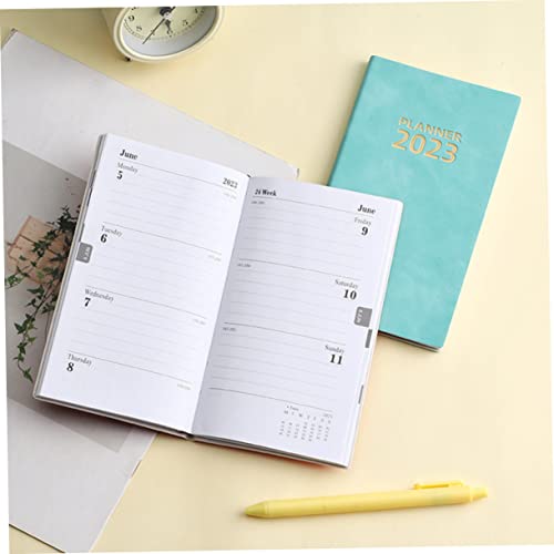 OATIPHO Planungsnotizbuch Dekorativer Agenda Notizblock Tragbares Tägliches und Monatliches Planung Notizbuch Effiziente Organisation für Unterwegs Grünes Design OATIPHO Planungsnotizbuch Dekorativer Agenda Notizblock Tragbares Tägliches und Monatliches Planung Notizbuch Effiziente Organisation für Unterwegs Grünes Design von OATIPHO