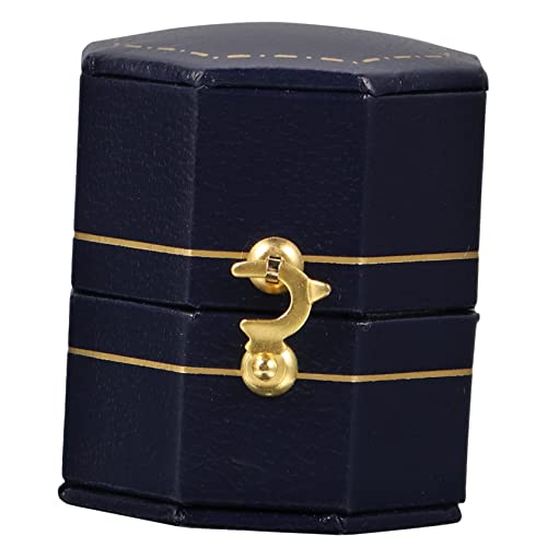 OATIPHO Tragbare Ringaufbewahrungsbox im Vintage-stil Kompakte Schmuckschatulle für Verlobungsringe für Hochzeiten und Reisen Geschenkbox für Besondere Anlässe OATIPHO Tragbare Ringaufbewahrungsbox im Vintage-stil Kompakte Schmuckschatulle für Verlobungsringe für Hochzeiten und Reisen Geschenkbox für Besondere Anlässe von OATIPHO