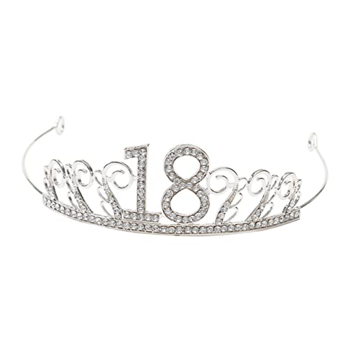 OATIPHO Zierliche Kristallkrone für Tortendekoration Tortenkrone Funkelnde Rhinestone Tiara Accessoires für Geburtstagsfeiern und Verschiedene Anlässe OATIPHO Zierliche Kristallkrone für Tortendekoration Tortenkrone Funkelnde Rhinestone Tiara Accessoires für Geburtstagsfeiern und Verschiedene Anlässe von OATIPHO
