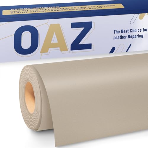 OAZ Leder Reparatur Patch, 40x80cm Lederflicken Selbstklebend Leder Reparatur Patch, für Möbel, Sofas, Autositze, Handtaschen, Jacken, Leder Renovierung, Elfenbein grau OAZ Leder Reparatur Patch, 40x80cm Lederflicken Selbstklebend Leder Reparatur Patch, für Möbel, Sofas, Autositze, Handtaschen, Jacken, Leder Renovierung, Elfenbein grau von OAZ