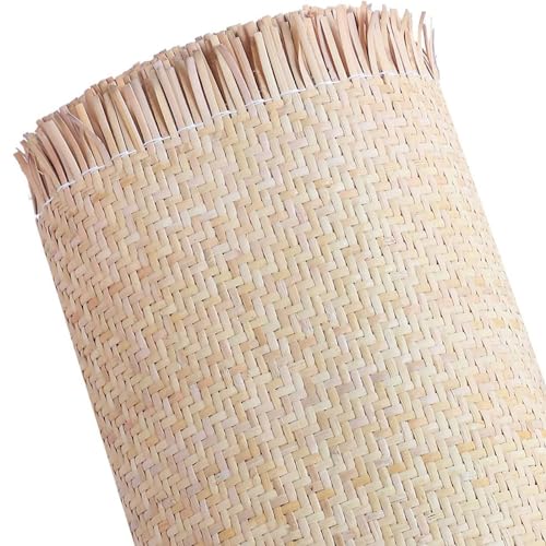 40cm Breite Wiener Geflecht Rattan Gurtband Naturmaterial,Thonet Stuhl-Reparatur Gewebtes Rattan Gurtband,Cane Webbing Geflochtener Stuhlflechtrohr Restaurieren Möbel für Heimdekoration DIY-Projekte ( von ODAROS