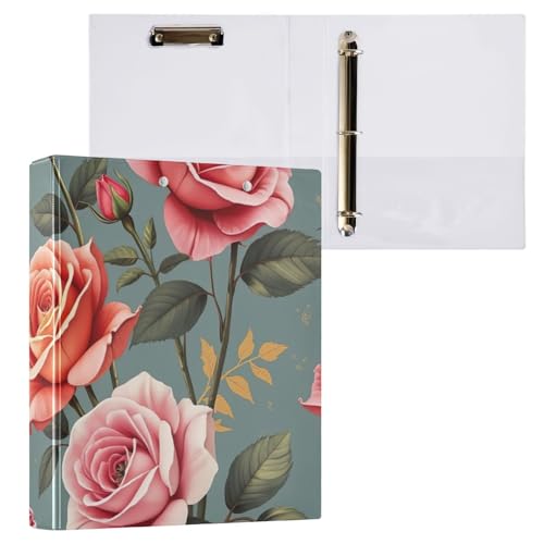 Blühende Blumen, Klemmbrett mit 3 Ringen, für Briefgröße, für Schule und Büro, Orange, 2 Stück Blühende Blumen, Klemmbrett mit 3 Ringen, für Briefgröße, für Schule und Büro, Orange, 2 Stück von ODAWA