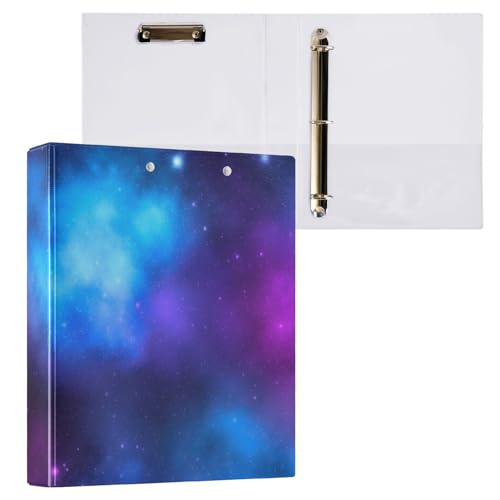 Galaxy Klemmbrettbuch mit 3 Ringbüchern und Klemmbrett, 2,5 cm, runde Ringe, 2 Stück Galaxy Klemmbrettbuch mit 3 Ringbüchern und Klemmbrett, 2,5 cm, runde Ringe, 2 Stück von ODAWA