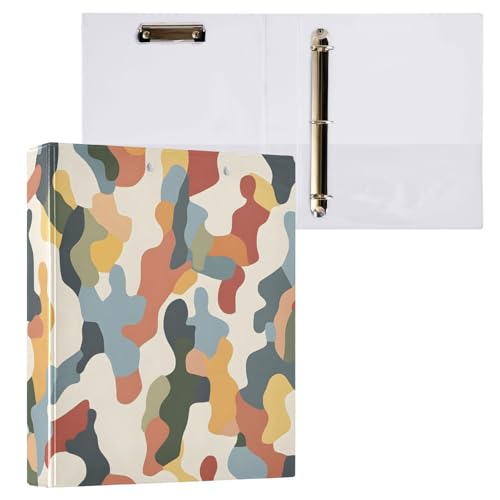 Klemmbrett mit 3 runden Ringen, Camouflage, Organizer für Schule und Büro, 1 Stück Klemmbrett mit 3 runden Ringen, Camouflage, Organizer für Schule und Büro, 1 Stück von ODAWA