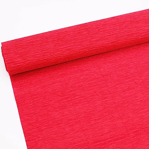 Krepppapier Rolle für die Herstellung von rot Krepppapier ideal für Kreativen Hobbies Farbig sortiert-25 x 250 cm Krepppapier Rolle für die Herstellung von rot Krepppapier ideal für Kreativen Hobbies Farbig sortiert-25 x 250 cm von ODETOJOY