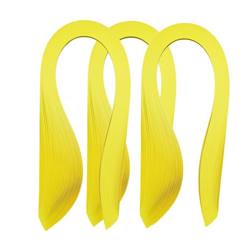 ODETOJOY Papierstreifen für Quilling-Papiere, gelb, 3 mm, 5 mm, 10 mm, Sonnenblumen, gerolltes Papier, Filigran, Narzissen-Spirale, Papierstreifen, Kanarienvogel, 53,3 cm, 120 Stück/Beutel (3 mm/5 ODETOJOY Papierstreifen für Quilling-Papiere, gelb, 3 mm, 5 mm, 10 mm, Sonnenblumen, gerolltes Papier, Filigran, Narzissen-Spirale, Papierstreifen, Kanarienvogel, 53,3 cm, 120 Stück/Beutel (3 mm/5 von ODETOJOY