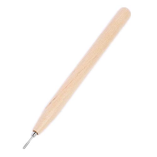 ODETOJOY Quilling Stift Aus Holz Quilling Werkzeug for Beginners L 12,5cm, Stück for Quilling Papier 3mm,5mm,7mm von ODETOJOY