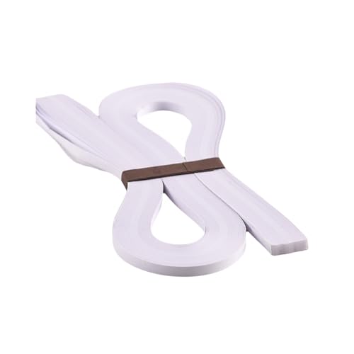 Quilling Papierstreifen 5mm Streifen Papier Quilling Streifen Sets 120 Stücke Länge 54cm Quilling-Papier Quilling-Streifen (Weiß) Quilling Papierstreifen 5mm Streifen Papier Quilling Streifen Sets 120 Stücke Länge 54cm Quilling-Papier Quilling-Streifen (Weiß) von ODETOJOY