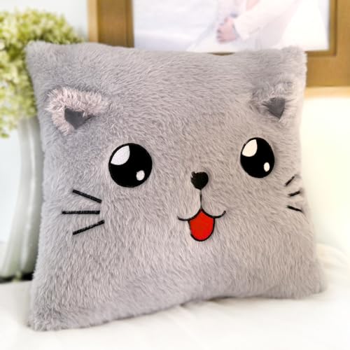 ODIWEN Kuschelkissen Kinde, Kissen Deko, Kinderkissen, Plüschkissen, Flauschig Dekokissen mit Füllung, Zierkissen für Babyzimmer, Kissen Kinderzimmer, Kissen Lustig, Kuscheltier Kissen ODIWEN Kuschelkissen Kinde, Kissen Deko, Kinderkissen, Plüschkissen, Flauschig Dekokissen mit Füllung, Zierkissen für Babyzimmer, Kissen Kinderzimmer, Kissen Lustig, Kuscheltier Kissen von ODIWEN