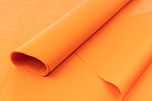 Farbiges Seidenpapier/Geschenkpapier/Geschenkpapier, 50,8 x 76,2 cm, erhältlich in den 10er/25er und 50er Jahren (orange, 50 Stück) von ODL Packaging