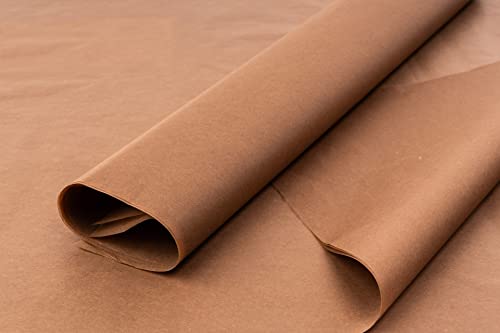 ODL Packaging - Farbiges Seidenpapier/Geschenkpapier/Geschenkpapierbögen (50,8 x 76,2 cm), erhältlich in 10er (Braun), ideal für Handmade Crafts von ODL Packaging