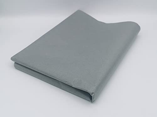 ODL Packaging Seidenpapier/Geschenkpapierbögen, 20 x 30 cm, Grau, 100 Stück von ODL Packaging
