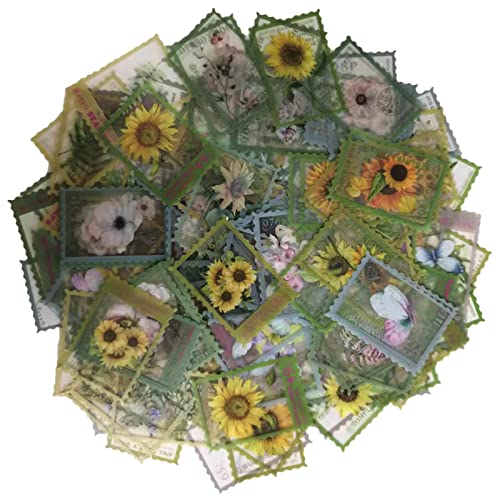 Pack of 160 PET Transparent Stamps Decorative Stickers, Flowers Scrapbook Sticker Set, 4 Flower Motifs, Plant Stickers for Arts, Crafts, Bulletmarks, Laptops, Scrapbook Calendar (Style 01) Pack of 160 PET Transparent Stamps Decorative Stickers, Flowers Scrapbook Sticker Set, 4 Flower Motifs, Plant Stickers for Arts, Crafts, Bulletmarks, Laptops, Scrapbook Calendar (Style 01) von ODOOKON
