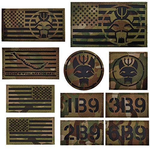 Seal Team DEVGRU Trident Infrarot-Katzenkopf, Infrarot-reflektierend, personalisierbar mit US-Flagge, Anrufzeichen, Dont Tread On Me Army Moral Militär Taktische mit Befestigungsschnalle Seal Team DEVGRU Trident Infrarot-Katzenkopf, Infrarot-reflektierend, personalisierbar mit US-Flagge, Anrufzeichen, Dont Tread On Me Army Moral Militär Taktische mit Befestigungsschnalle von ODSP