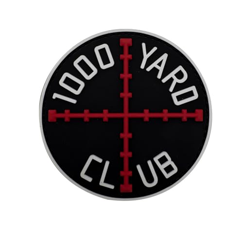 1000 Yard Club Glow in Dark PVC Tactical Moral Patches Sniper Military Outdoor Rucksack Armband Badges 8cm 1000 Yard Club Glow in Dark PVC Tactical Moral Patches Sniper Military Outdoor Rucksack Armband Badges 8cm von ODSS