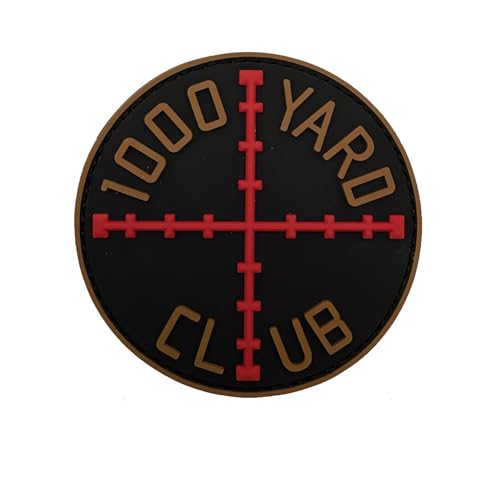 1000 Yard Club PVC Tactical Moral Patches Sniper Military Outdoor Rucksack Armband Badges 8cm 1000 Yard Club PVC Tactical Moral Patches Sniper Military Outdoor Rucksack Armband Badges 8cm von ODSS