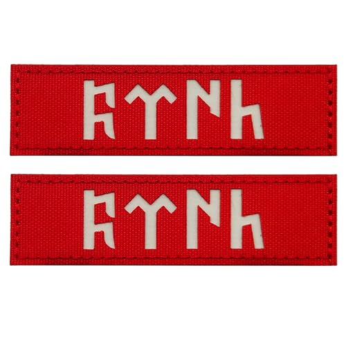 2 Stück im Dunkeln leuchtende Türkei-Flagge leuchtende Morale Patch, Türkei-Flaggen Patches, taktische Türken Flaggen Militärabzeichen, DIY Uniform Emblem dekorative Applikationen für Kleidung Hut von ODSS
