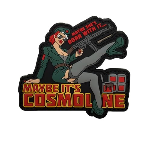 Belle Art Pin-Up Girl PVC Moral Patches Taktische Abzeichen, Military May Be It's Cosmoline Style, 8,9 x 8,5 cm Belle Art Pin-Up Girl PVC Moral Patches Taktische Abzeichen, Military May Be It's Cosmoline Style, 8,9 x 8,5 cm von ODSS