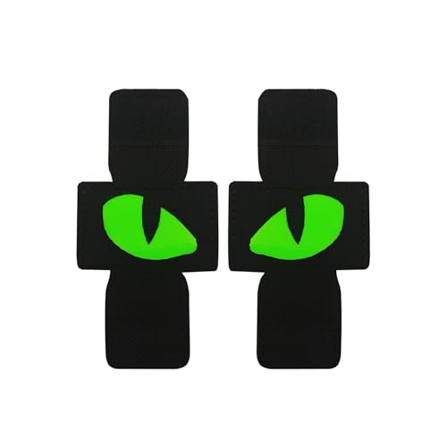 Cat Green Eyes Glow in the Dark Laser Cut Patches, Tiger Eyes Luminous Patch Decorative Appliques, Tactical Moral Military Emblem Combat Armband Badges, 8,5 x 4,1 cm Cat Green Eyes Glow in the Dark Laser Cut Patches, Tiger Eyes Luminous Patch Decorative Appliques, Tactical Moral Military Emblem Combat Armband Badges, 8,5 x 4,1 cm von ODSS