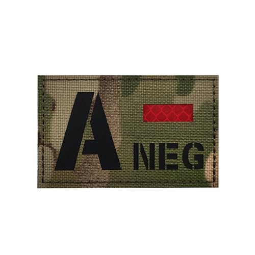 ODSS Leuchtende Flicken mit negativer Blutart, leuchtet im Dunkeln, IR-Infrarot, reflektierend, lasergeschnitten, Bluttyp A, Neg-Applikationen, taktische Militärmoralabzeichen, Klettverschluss, ODSS Leuchtende Flicken mit negativer Blutart, leuchtet im Dunkeln, IR-Infrarot, reflektierend, lasergeschnitten, Bluttyp A, Neg-Applikationen, taktische Militärmoralabzeichen, Klettverschluss, von ODSS